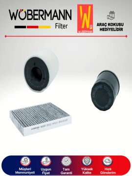 Wöbermann Seat İbiza 1.2 Tsi KARBONLU Filtre Bakım Seti 2011-2014 3KP CBZ