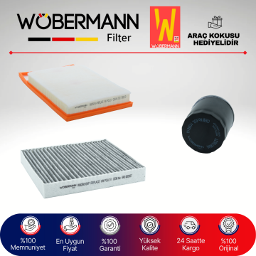 Wöbermann Seat İbiza 1.4 Tdi Filtre Bakım Seti 2015-2017 3KP CUS-CUT-CYZ