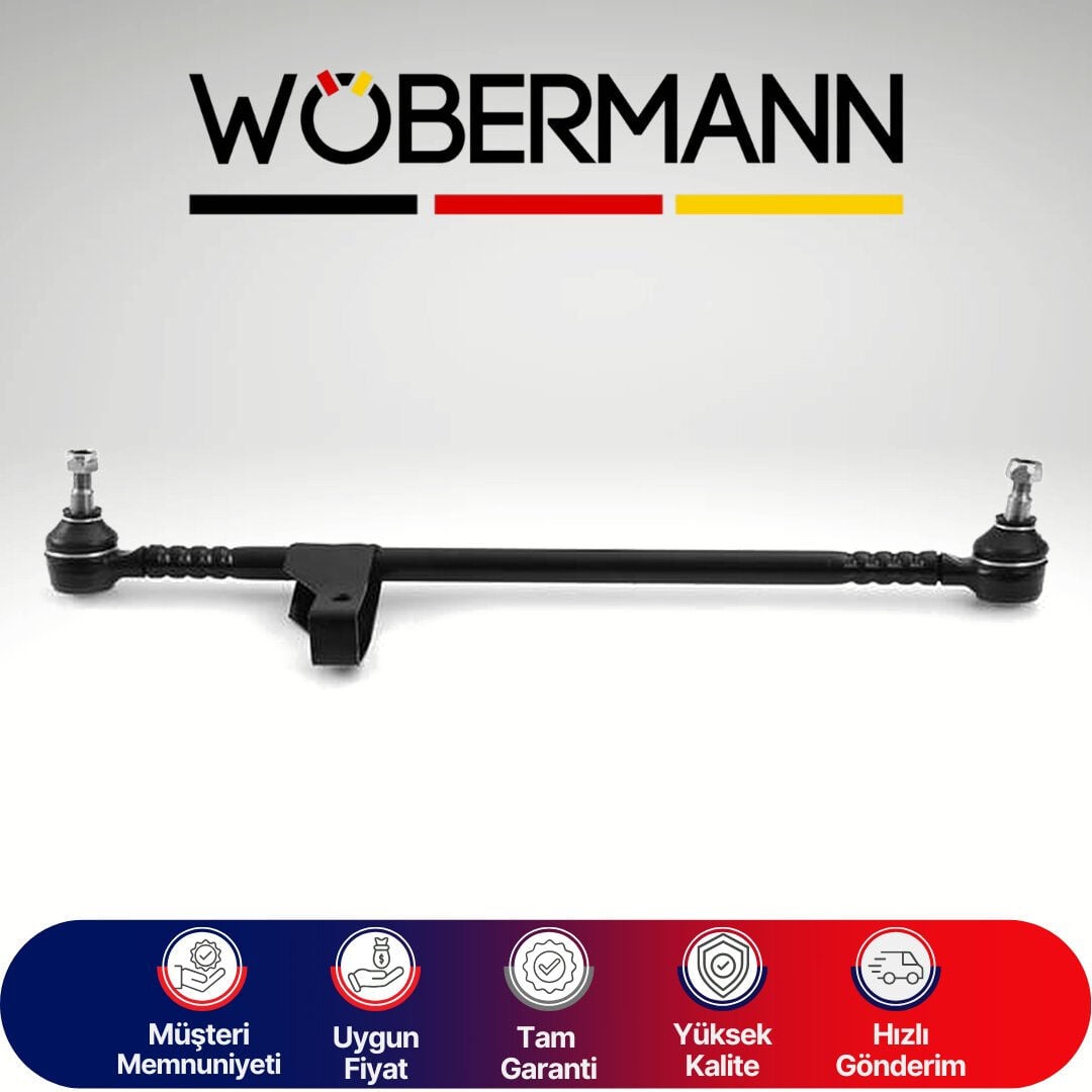 Wöbermann Mercedes W123 W116 S123 C123 Rot Takımı Orta A1234601505