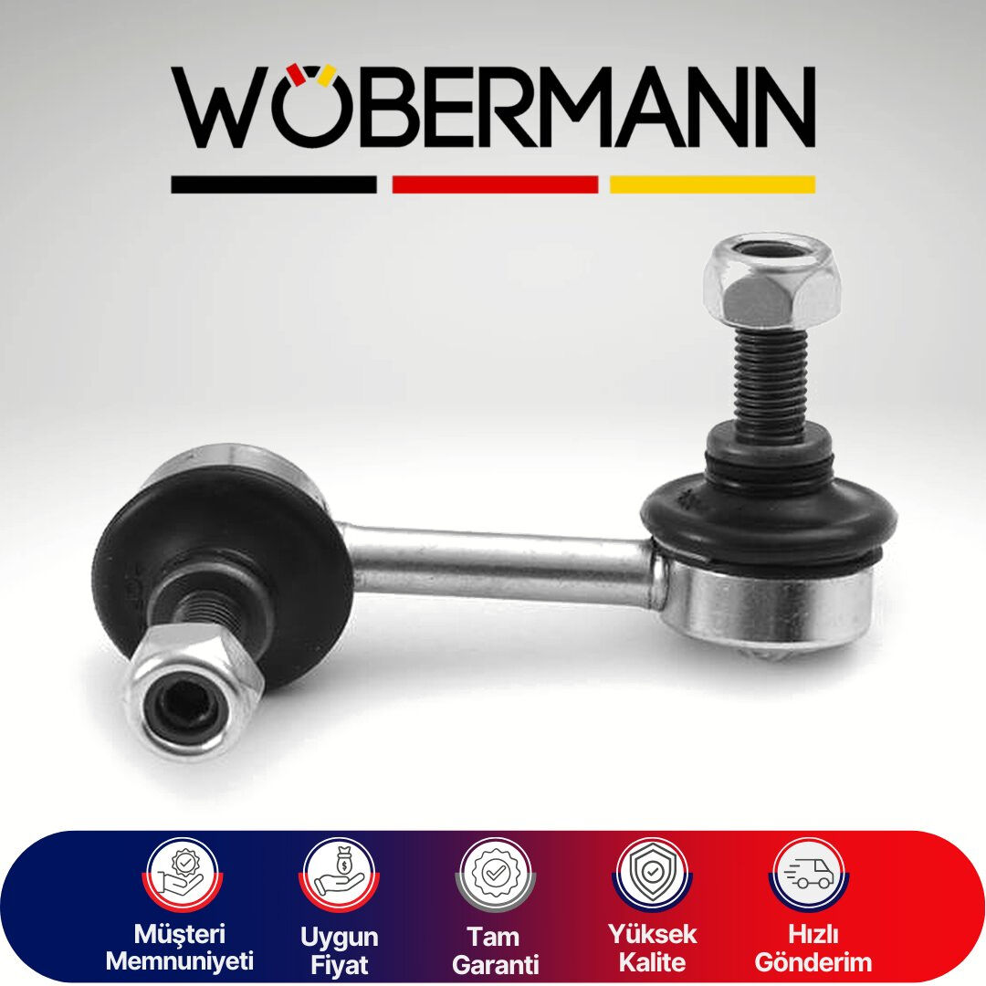 Wöbermann Honda Civic 1.4L D14Z6 1.6L D16V1 Vtec Ep Es Eu 2001-2005 Z Rot Arka Sol 52321S5A013