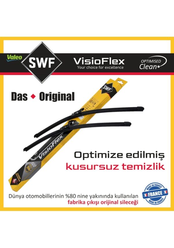 Valeo SWF Visioflex VW Jetta 2005-2010 Silecek Takımı