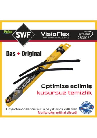 Valeo SWF Visioflex VW Jetta 2005-2010 Silecek Takımı