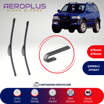 Aeroplus Opel Frontera 1991-2004 Muz Silecek Takımı
