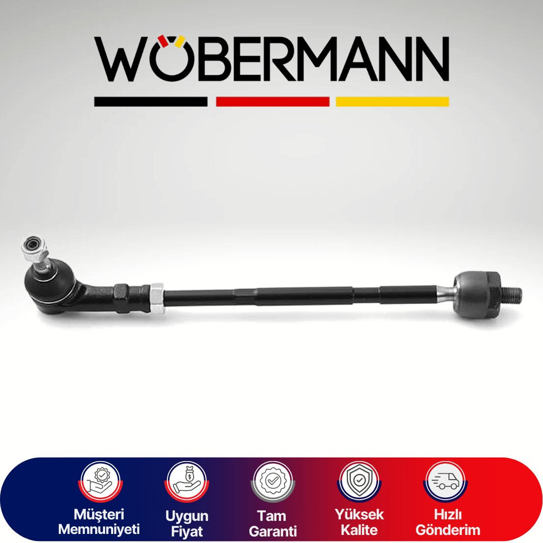 Wöbermann VW Polo-Caddy-Seat Cordoba Rot Takımı Sol (Rot Başı+Rot Mili) 6K0422803B