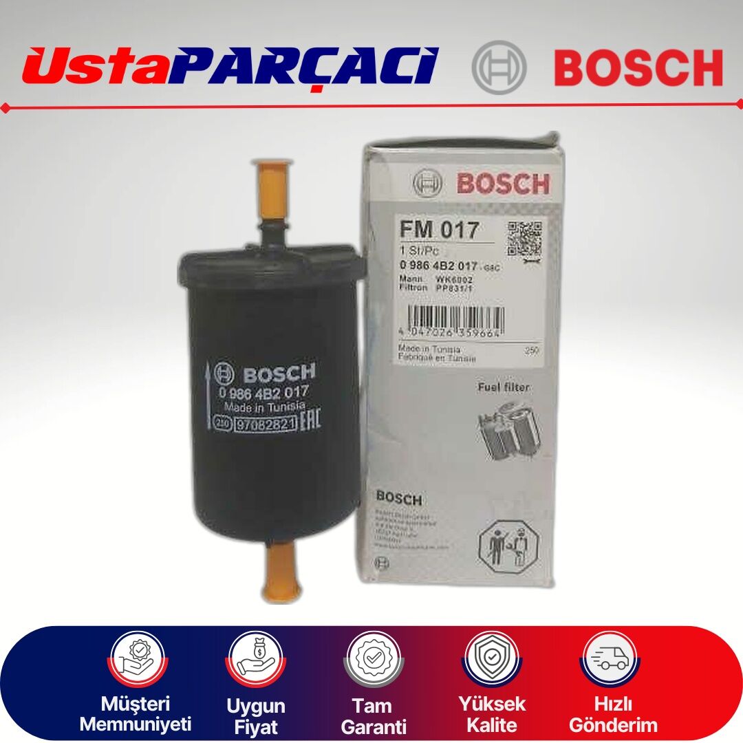 Bosch Yakıt Filtresi 09864B2017 156785