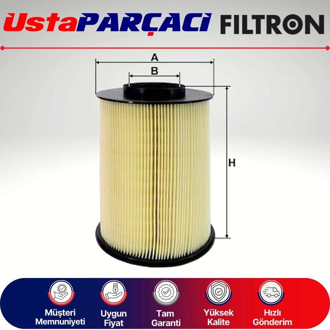 Filtron Ford Focus 3 1.6 Tdci Hava Filtresi 2011-2018 AK372/1 7M519601AC