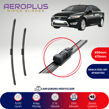 Aeroplus Ford Mondeo 2007-2014 Muz Silecek Takımı