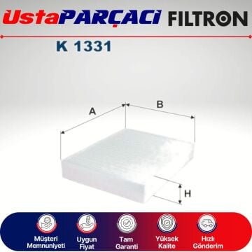 BMW 1 Serisi F20 Karbonlu Polen Filtresi 2012-2019 K1331A