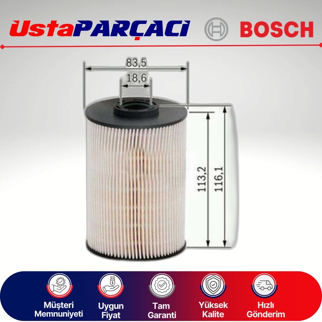 Bosch Yakıt Filtresi 1457070013 1K0127177B