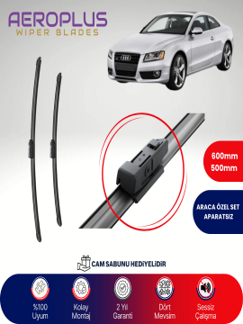 Aeroplus Audi A5 2009-2017 Muz Silecek Takımı