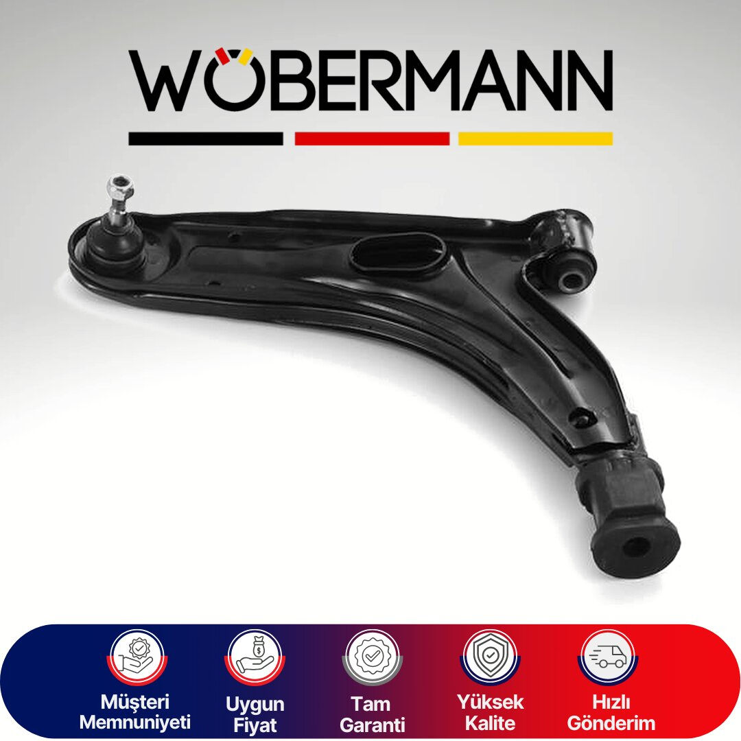 Wöbermann Fiat Uno 1989-> 1.0-1.1-1.3-1.4-1.6-1.9 Salıncak Alt Komple Sol 7705615