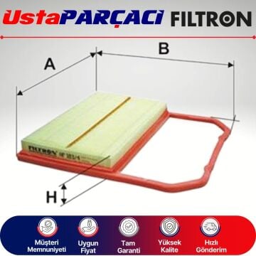 Filtron VW Polo 1.0 Hava Filtresi 2014-2017 AP183/4 04C129620C
