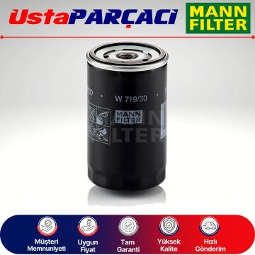 Mann-Filter Audi A3 1.6 Yağ Filtresi 2004-2012 W719/30 06A115561