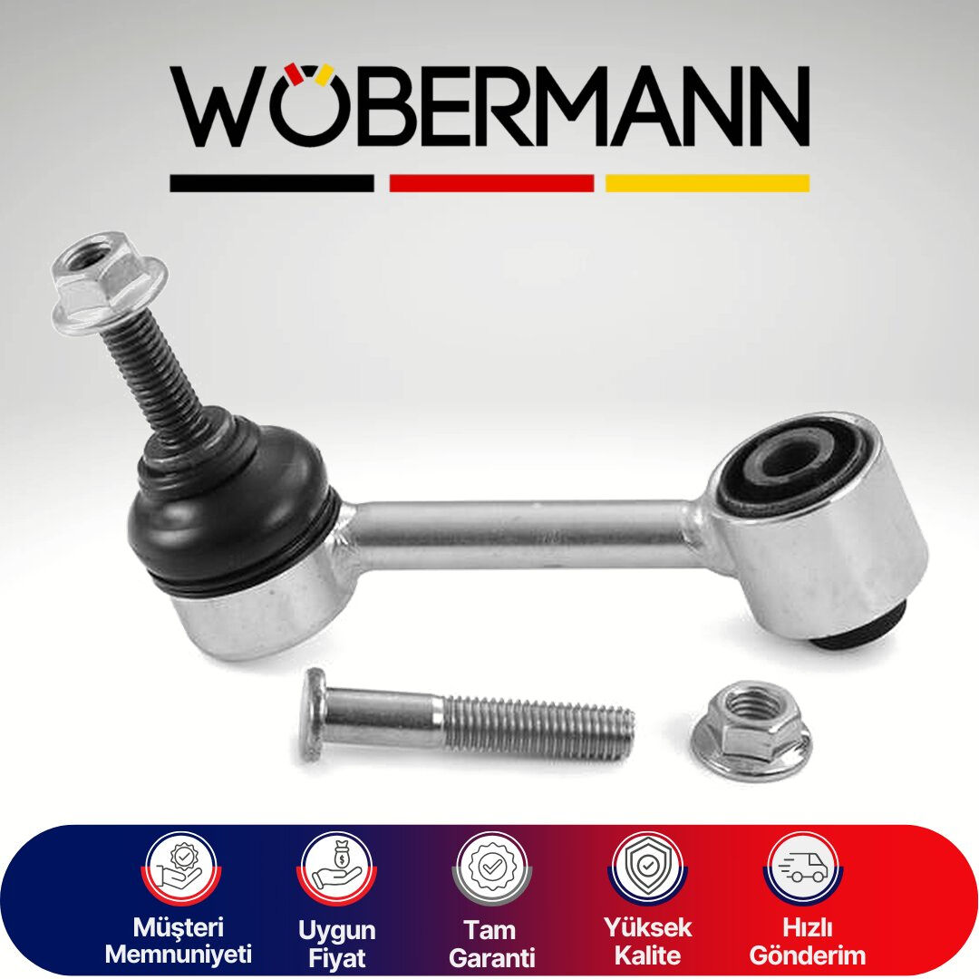 Wöbermann Aks Golf 5 08-2003->Touran 2001-2003->Caddy 3 2001-2003-> A3 2003-> Leon 2005-> L=93mm Z Rot Arka Sağ-Sol 2 Adet 1K0505465J