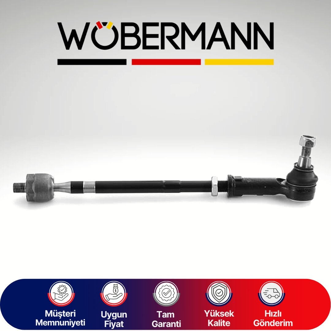 Wöbermann VW Transporter 4 Rot Takımı (Rot Başı+Rot Mili) 701419804E, 702419803C