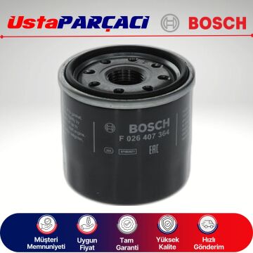 Bosch Toyota Yaris Cross 1.5 Benzinli Yağ Filtresi 2022-2024 F026407364 P7364 9091510009