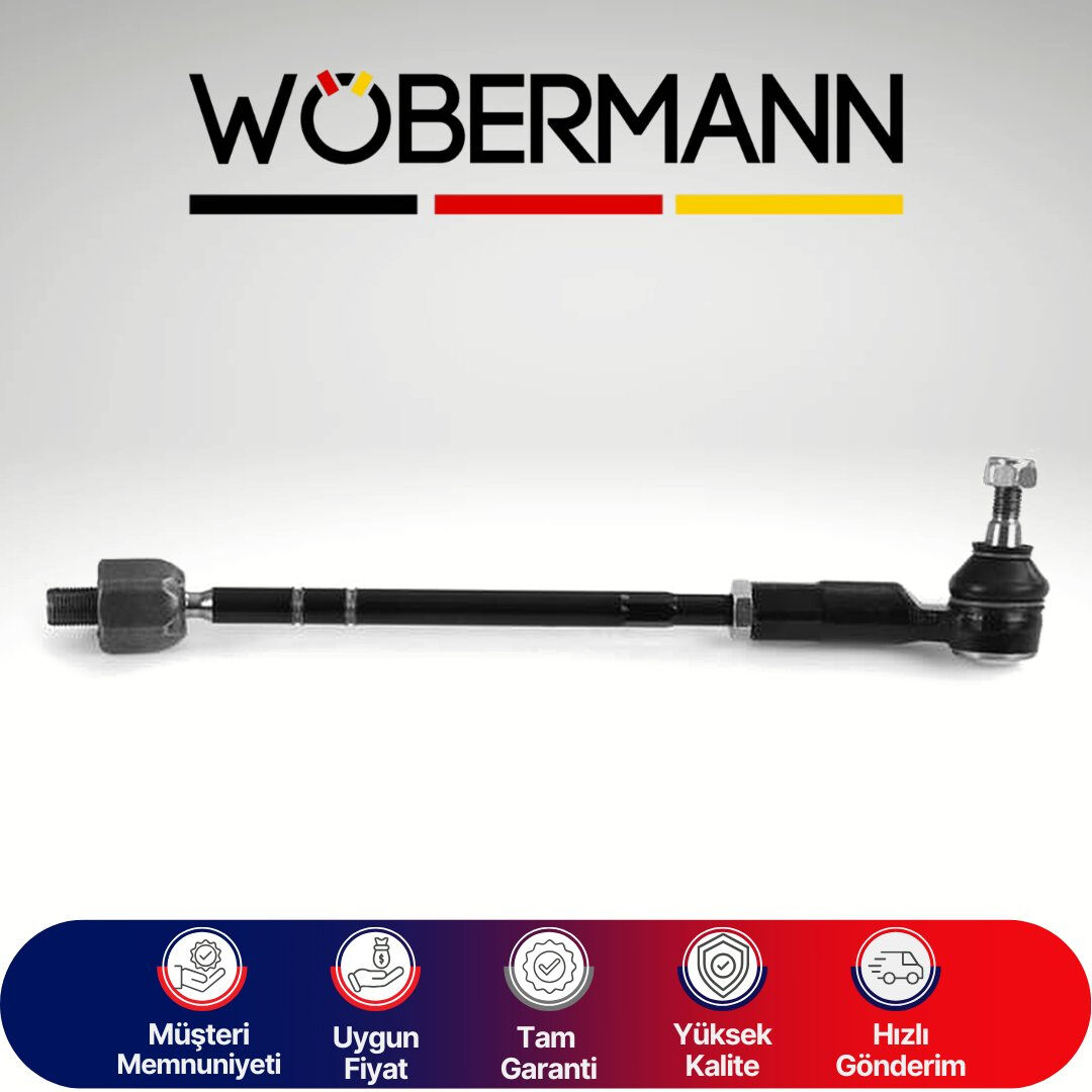 Wöbermann Skoda Fabia-VW Polo-Seat İbiza Rot Komple Sağ 5Z0423812+6Q0423804A, 6Q0419804F, 6Q0423804C