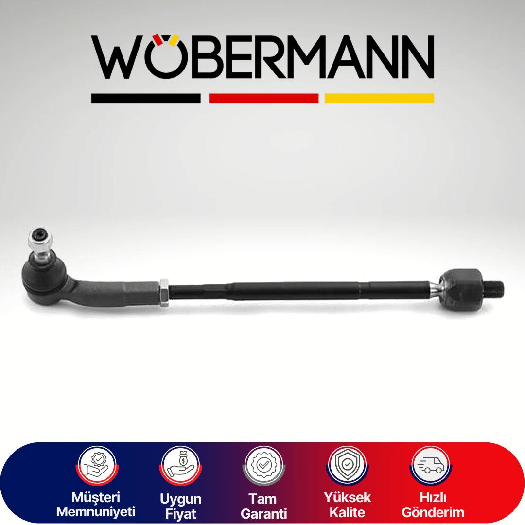 Wöbermann Sol-A3 8L1-1996-2003-Leon 1M1-1999-2006-Toledo 2 1M2 -1999-2006 Rot Takımı Ön 1H0422803B