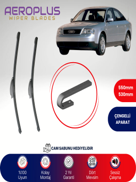 Aeroplus Audi A6 1994-2001 Muz Silecek Takımı