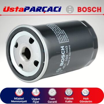 Bosch Audi A3 1.6 Yağ Filtresi 2004-2012 0451103033 F026407401 P7401 028115351