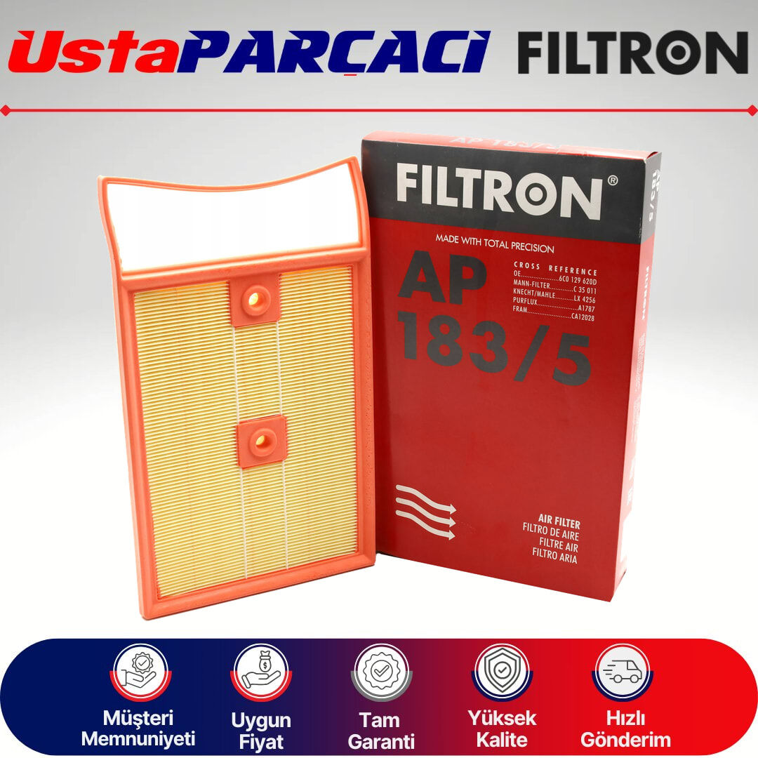 Filtron VW Polo 1.4 Tdi Hava Filtresi 2014-2017 AP183/5 6C0129620D