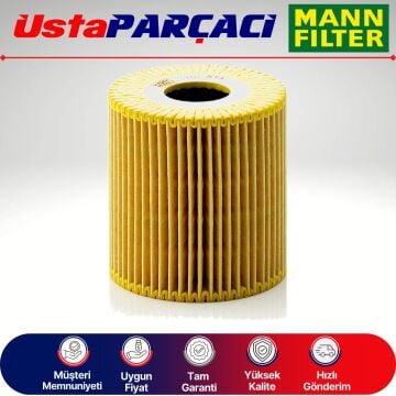 Mann-Filter Volvo S40 2.0 T Benzinli Yağ Filtresi 1997-2004 HU819X 1275810