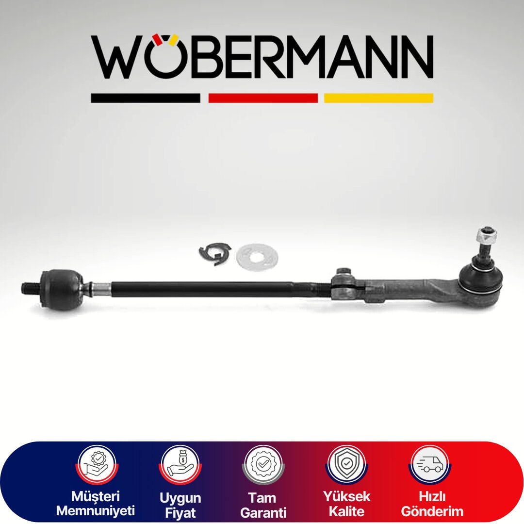 Wöbermann Renault Twingo Rot Takımı Sağ (Rot Başı+Rot Mili) 7701467219