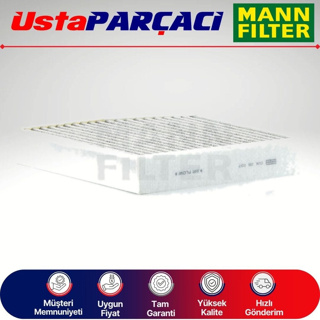 Mann-Filter BMW 4 Serisi F32 Karbonlu Polen Filtresi 2013-2019 CUK26007 2468300018