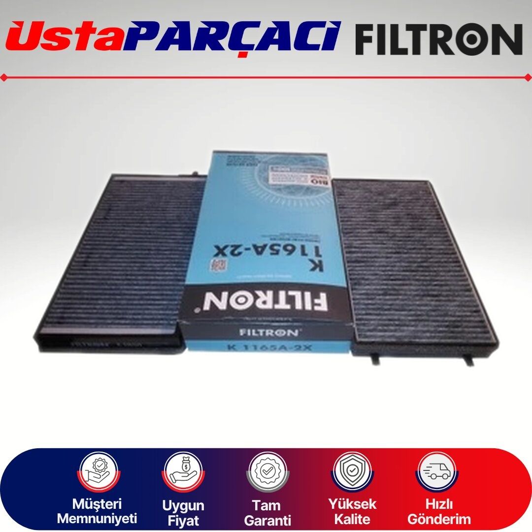 Filtron BMW 7 Serisi E65 Karbonlu Polen Filtresi 2002-2010 K1165A-2X