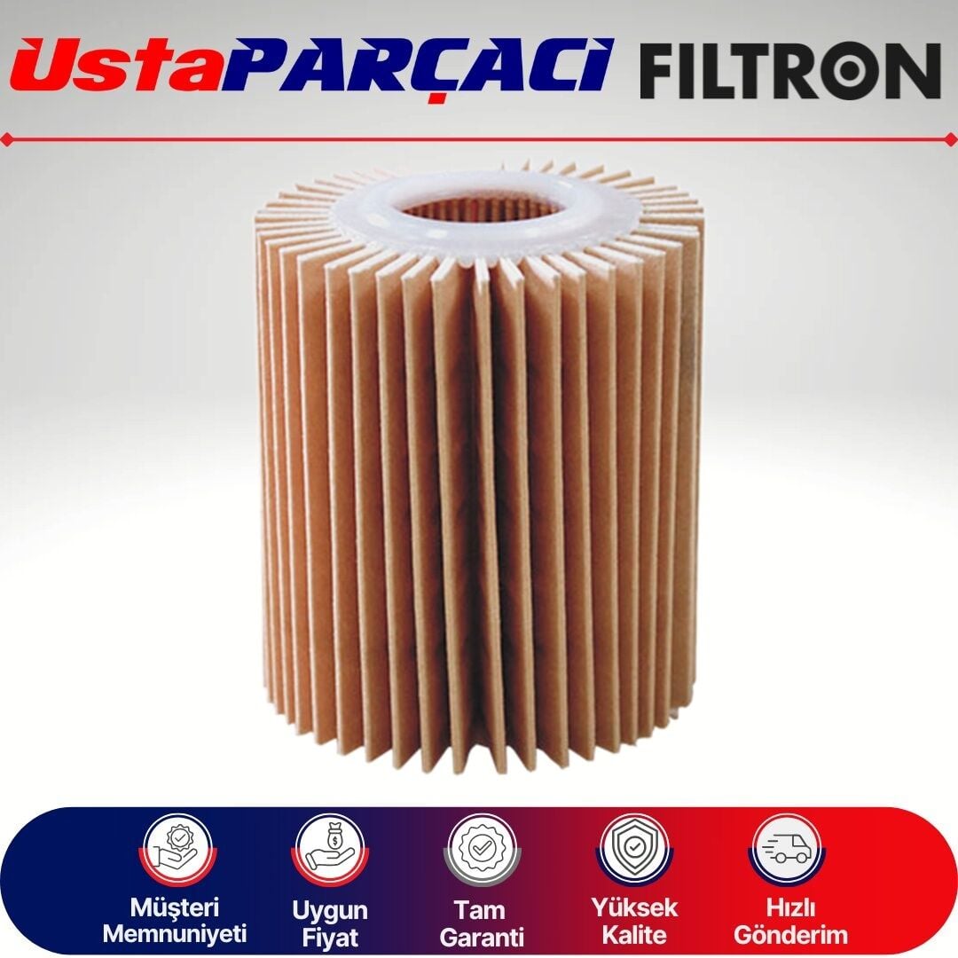 Filtron Toyota Rav4 2.0 D-4D Dizel Yağ Filtresi 2013-2016 OE685/4 041520R010