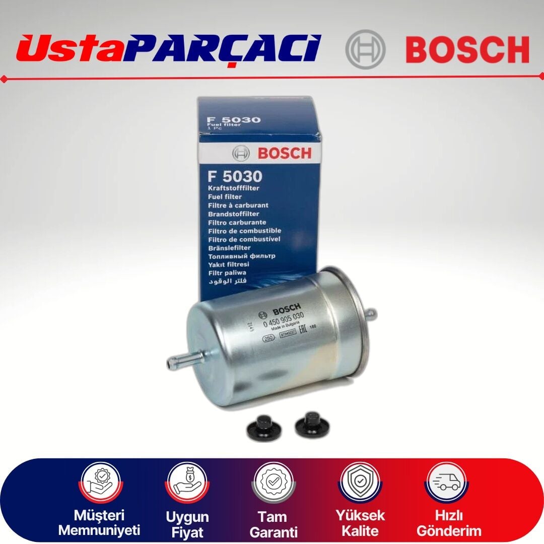 Bosch Audi A4 B5 1.8 T Yakıt Filtresi 1996-2001 0450905030 12682313
