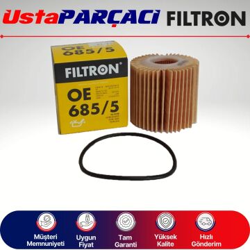 Filtron Toyota Rav4 2.2 D-4D Dizel Yağ Filtresi 2006-2012 OE2006 041520R010