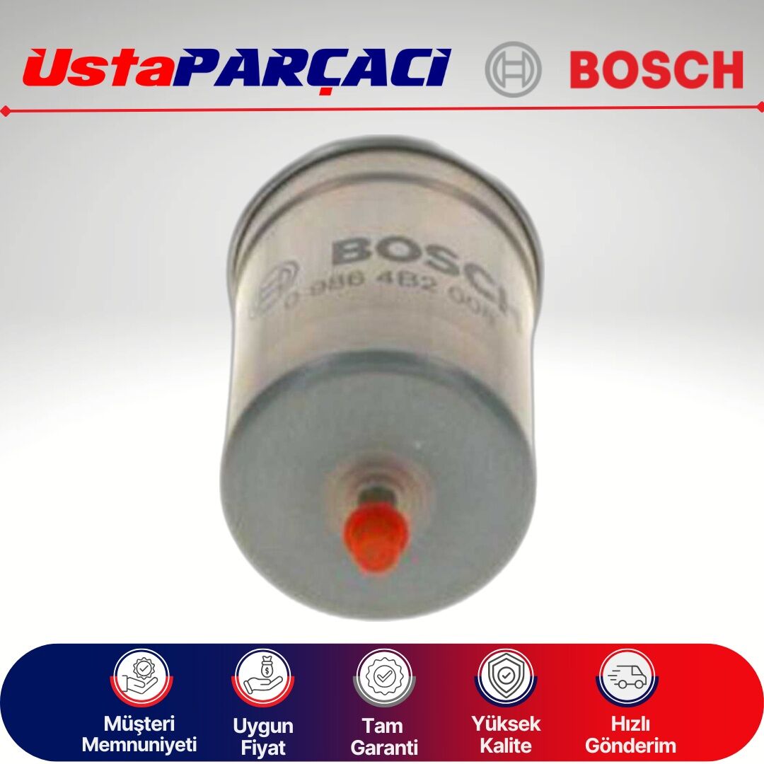 Bosch Audi A4 B5 1.8 T Yakıt Filtresi 1996-2001 09864B2008 12682313