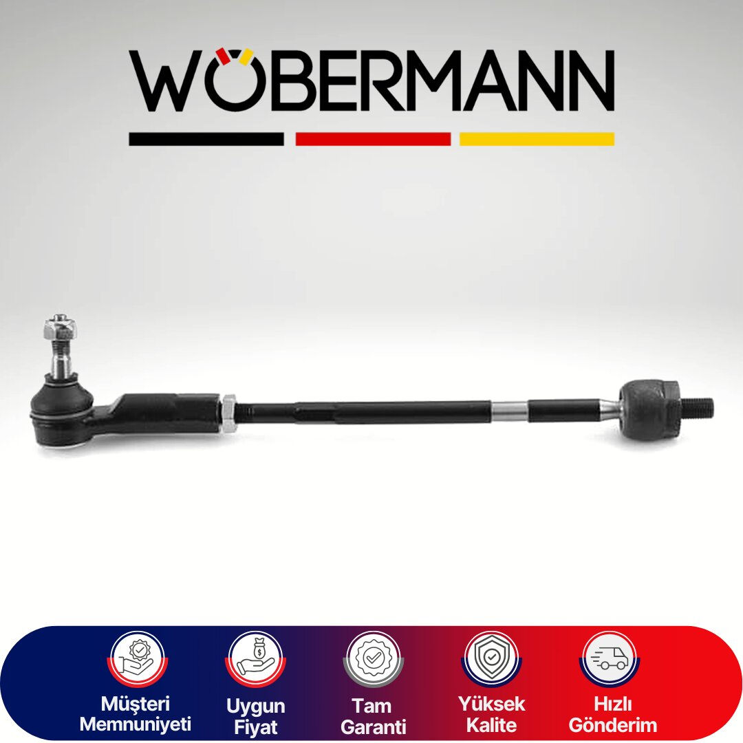 Wöbermann VW Caddy 2-Polo Rot Komple Sol 6K0422803F