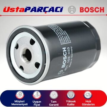 Bosch Audi A4 B5 1.8 T Yağ Filtresi 1996-2001 0451103033 F026407401 P7401 028115351