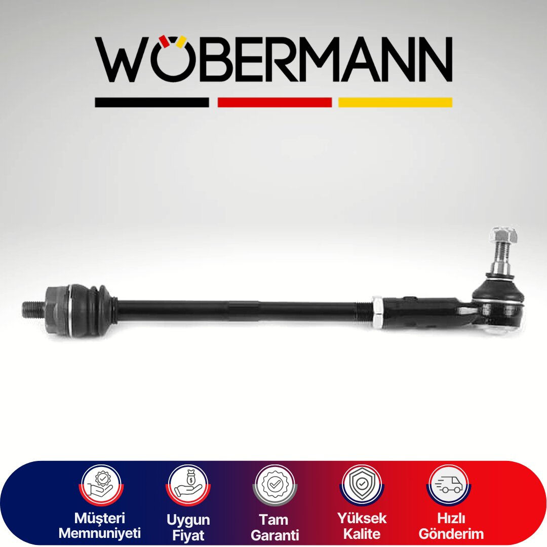 Wöbermann VW Transporter 4 Körüklü Rot Takım (Rot Mili+Rot Başı) 702419804B