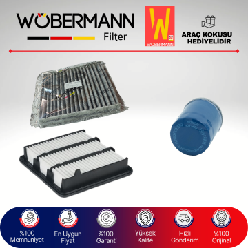 Wöbermann Honda Civic XI FL 1.5 VTEC Turbo Eco Filtre Bakım Seti 2022-2025 3KP