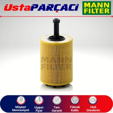 Mann-Filter Audi A6 2.0 Tdi Yağ Filtresi 2005-2008 HU719/7X 071115562A
