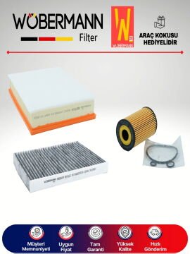 Wöbermann VW Amarok 2.0 Tdi Filtre Bakım Seti 2011-2019 3KP CNE-CDB-CNA-CNF-CDC-CSH