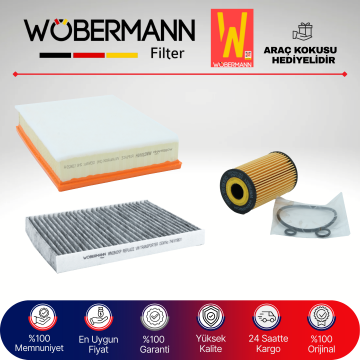 Wöbermann VW Amarok 2.0 Tdi Filtre Bakım Seti 2011-2019 3KP CNE-CDB-CNA-CNF-CDC-CSH