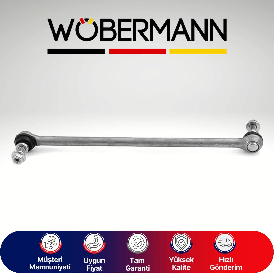 Wöbermann Alüminyum Combo E 2019-> Grandland 2018-> P308 2007-> P307 2000-> P3008 2016-> P508 2018-> P5008 2016-> Rifter 2018-> Partner -Berlingo 2008-> C4 2004-> C5 Aircross 2018-> DS4-DS5-DS7 Alüminyum Z Rot Ön 2 Adet