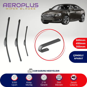 Aeroplus Opel Insignia Sports Tourer 2009-2017 Ön Arka Muz Silecek Takımı
