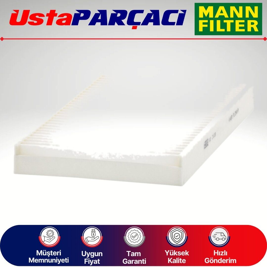 Mann-Filter BMW 6 Serisi E63 Standart Polen Filtresi 2004-2011 CU3139 64316913505