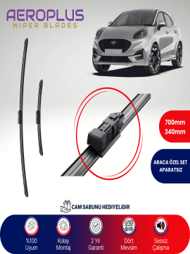 Aeroplus Ford Puma 2019-2025 Muz Silecek Takımı