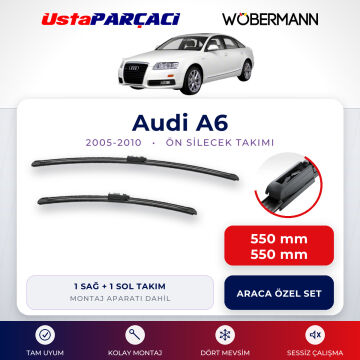 Wöbermann + Niken Audi A6 Muz Silecek Takımı 2005-2010