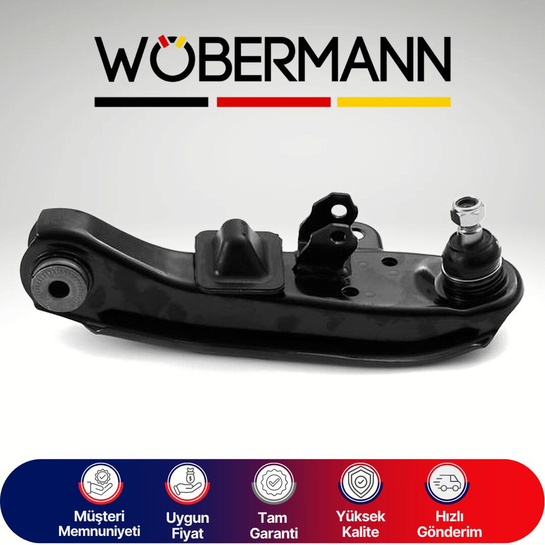 Wöbermann Hyundai H100 2.5L D4Ba 4D55 4D56 Panelvan 1994-2005 / Mitsubishi L300 2.5L 4D55 4D56 Panelvan 1986-2004 Salıncak Alt Sağ Rotilli 5454043150