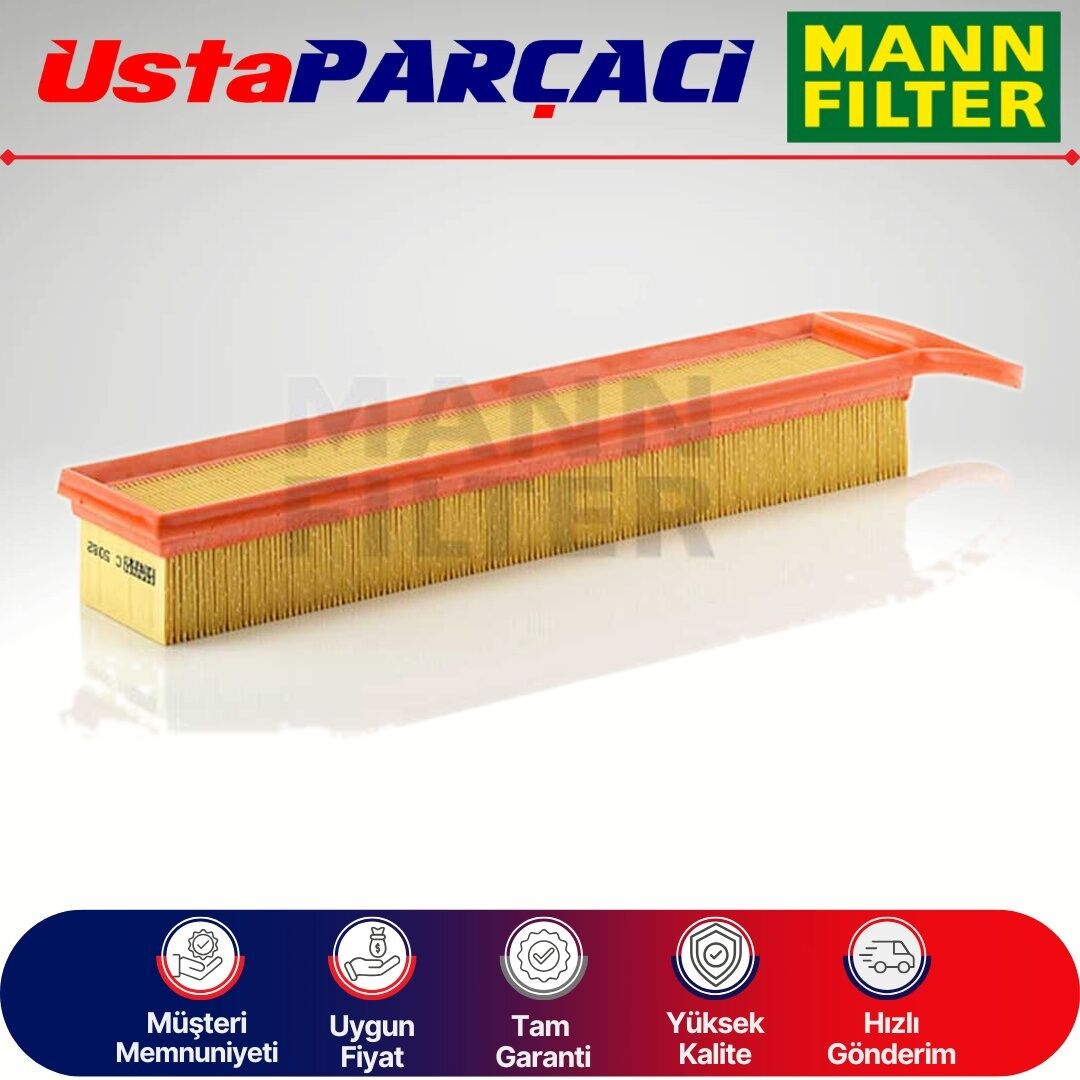 Mann-Filter Citroen C3 1.4 Vti Benzinli Hava Filtresi 2010-2013 C5082 13717534825