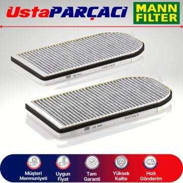 Mann-Filter BMW 7 Serisi E38 Karbonlu Polen Filtresi 1994-2002 CUK3642-2 64118390447