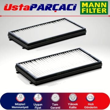 Mann-Filter BMW 7 Serisi E65 Standart Polen Filtresi 2002-2010 CU3124-2 64116921018