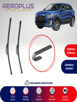 Aeroplus Mitsubishi ASX 2010-2022 Muz Silecek Takımı